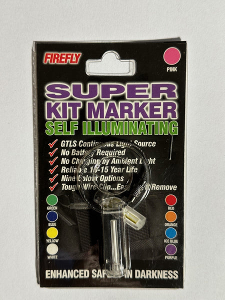 Nite GlowRing - Safety Marker - Tritium - (Clear Case) - 9 Colours