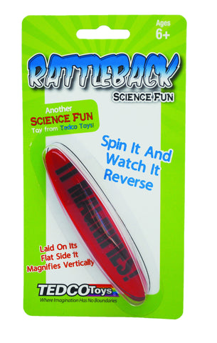 Rattleback - Simply Incredible - Easy to Use...Very Hard to Explain  - Science & Engineering Toy