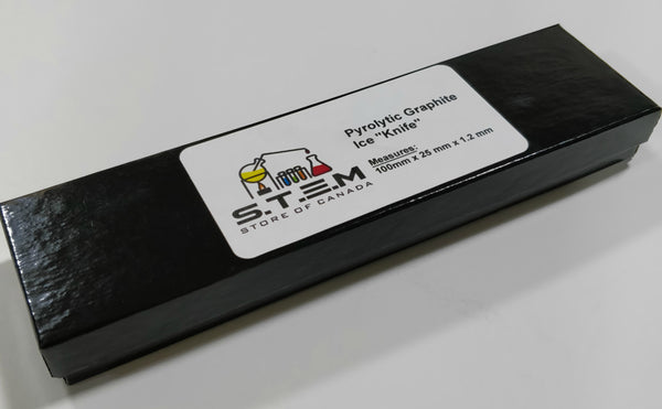Graphene (High Purity) Ice Knife - 100 mm x 25 mm x 1.2 mm - 6.7 Grams Educational Products - Science & Engineering Toy