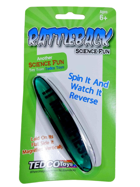 Rattleback - Simply Incredible - Easy to Use...Very Hard to Explain  - Science & Engineering Toy