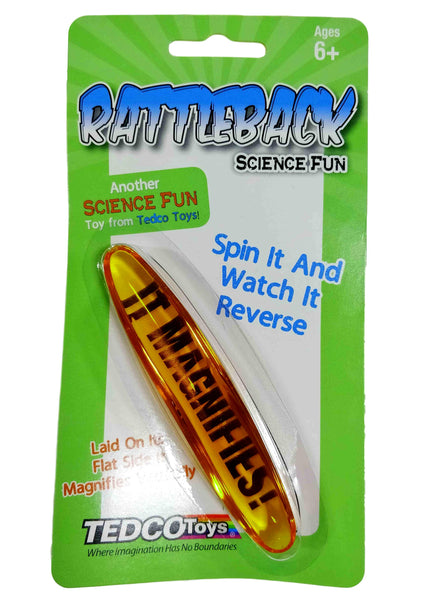 Rattleback - Simply Incredible - Easy to Use...Very Hard to Explain  - Science & Engineering Toy
