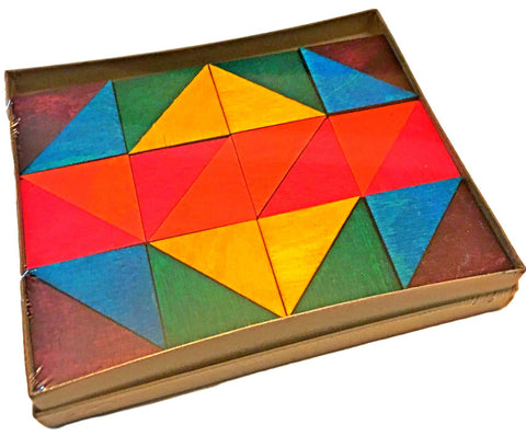 Mosaic Triangles (96-pack) (Made in USA)  - Science & Engineering Toy