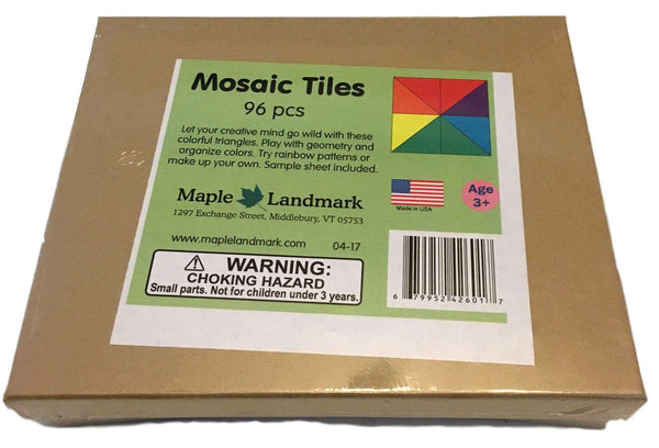 Mosaic Triangles (96-pack) (Made in USA)  - Science & Engineering Toy