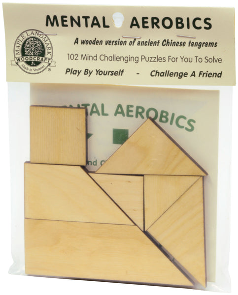 Mental Aerobics Puzzle (102 puzzles in one) Math puzzle - Science & Engineering Toy