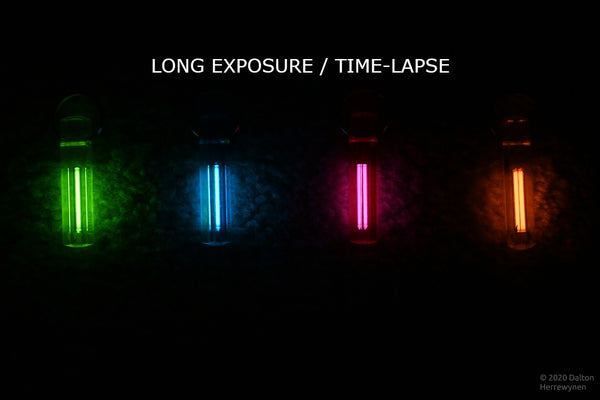 Nite GlowRing - Safety Marker - Tritium - (Clear Case) - 9 Colours