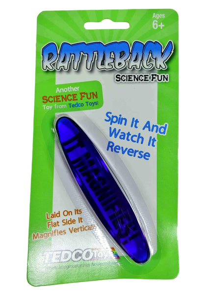 Rattleback - Simply Incredible - Easy to Use...Very Hard to Explain  - Science & Engineering Toy
